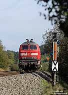 Das Einfahrvorsignal des Bahnhofs Nettersheim signalisiert dem Lokführer des RE12078 „Einfahrt frei“. Bald heißt es hier auch Abschied von den Formsignalen zu nehmen – das ESTW befindet sich schon im Bau! 22.9.2009