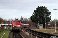 Eine weitere Aufnahme aus Erftstadt zeigt den RE 12079 nach Trier, bespannt mit der  218 217.
