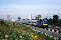 SNCB1603 mit D432 Köln - Oostende bei Buir auf der Strecke Köln - Aachen