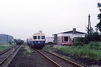 Unterwegs als E3672 Bielefeld - Bremen passiert der 624 636 den Bahnhof Neuenkirchen bei Sulingen