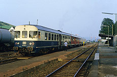 634 619 mit Zugpersonal als E5940 nach Altenbeken am Gleis 2 in Ottbergen