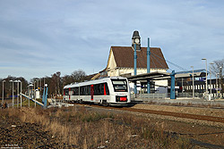 VT12 001 der Abellio-Rail als ARB30779 im Bahnhof Remscheid-Lennep