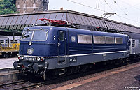184 001 in blau in Koblenz Hbf