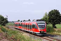 Am 17.9.2008 war der 644 536 auf der Voreifelstrecke zwischen Euskirchen und Bonn im Einsatz, wo ich diesen Zug bei Odendorf fotografiert habe.