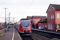 Im Herbst 2000 wurde das Projekt "Aktion Herbst" ins Leben gerufen. Es galt die Auswirkungen des Herbstes im Eisenbahnbetrieb zu vermindern. So stand u.a. eine Talentdoppeleinheit mit Lokführer in Köln Bbf bereit. Als Ersatz für eine ausgefalle S12 kam der 644 559 so nach Au/Sieg. 5.12.2000