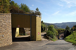 strategische unvollendete Strecke im Ahrtal am Trotzenberg-Tunnel