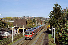 624 635 als RB 39455 Fröndenberg - Neuenrade am Haltepunkt Bösperde