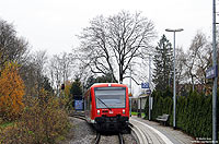 650 008 als RB22580 im Bahnhof Laupheim West