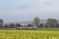 Der Abschnitt Hildesheim - Großdüngen der KBS320 wird auch von den Zügen der Eurobahn genutzt. Hier habe ich die ERB87702 (Bodenburg - Löhne) fotografiert. 21.10.2009