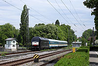Aus München kommend erreicht die ER20-013 mit dem ALX84144 Lindau Hbf.  