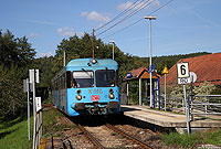 Auf dem Weg nach Klostermansfeld legt die RB34781 in Biesenrode einen Zwischenhalt ein, den zwei „Beförderungsfälle“ zum Zustieg und einer (ich) zum Ausstieg nutzten…