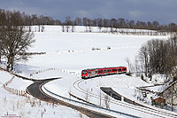 Seit dem 3.2.2015 werden auf der RB25 nur noch drei Umläufe mit den neuen Triebwagen der Baureihe 620/622 gefahren. Als RB11553 nach Köln Hansaring hat der 620 016 soeben den Meinerzhagener Tunnel verlassen. 5.2.2015