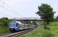 Unter der Bezeichnung MERIDIAN verkehrt seit Dezember 2013 die „Transdev GmbH“ (vormals Veolia Verkehr GmbH bzw. Connex) auf den Strecken München – Salzburg/Kufstein und Rosenheim – Holzkirchen – München. Zum Einsatz kommen Triebwagen vom Typ „FLIRT 3“ von Stadler. Am Nachmittag des 31.5.2015 fährt der ET304 und ET303 bei Bad Endorf als M79030 nach München.