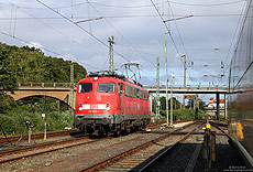 115 350, ehemals 110350, im Bahnhof Köln Bbf