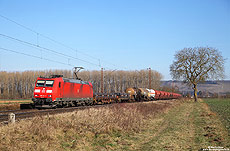 185 161 im Maintal bei Retzbach Zellingen mit EZ51471 Gremberg - Nürnberg Rbf