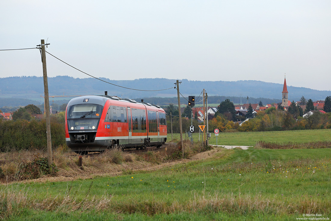 642 113 auf der Gräfenbergbahn bei Eschenau