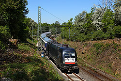 ES64 U2-026 mit TRI-Zug als Abellio-Ersatz S3 bei Hattingen