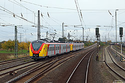ET341 der Hessischen Landesbahn bei Mainz-Bischofsheim