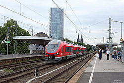 633 046 von DB-Regio Bayern in Köln Messe/Deutz