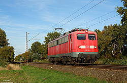 115 114 als LZ im Herbst bei Bückeburg
