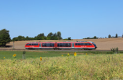 642 578 als RB13120 bei Reddelich auf der Strecke Rostock - Wismar