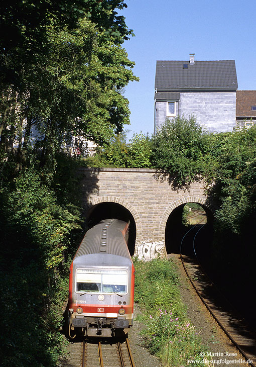 928 535 bei Solingen Grünewald am Weyersberger Tunnel