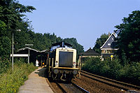 212 072 vom Bw Wuppertal mit N5230 am Haltepunkt Solingen Schaberg