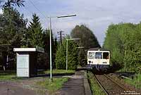 Eta 515 526 auf der Balkan-Bahn Bergisch Born - Opladen am Haltepunkt Bergisch Neukirchen