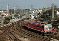 628 670 als RB20770 nach Wuppertal Hbf im Bahnhof Solingen Hbf, vormals Solingen Ohligs