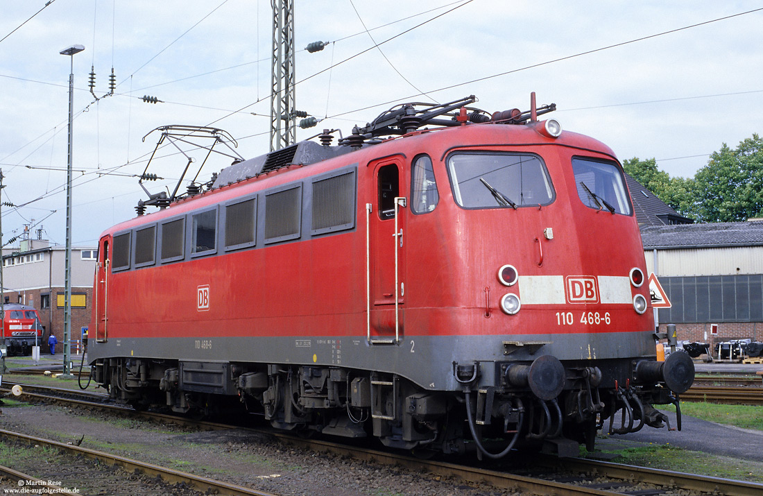 110 468 vom Bw Saarbrücken in Köln Deutzerfeld