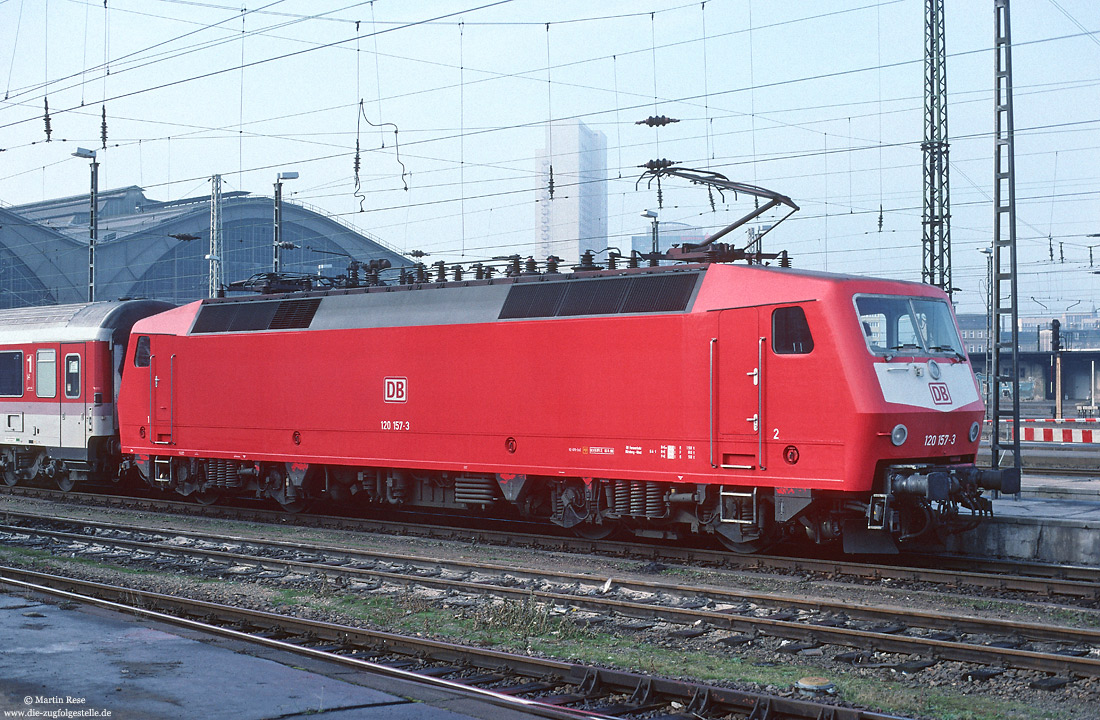 120 157 in Leipzig Hbf