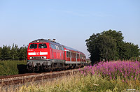 218 208 auf der Voreifelbahn bei Meckenheim