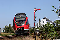 644 057 als RB11654 Bonn - Bad Münstereifel mit Formsignal bei Rheinbach
