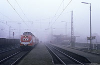 601 014 als Sonderzug der DB Essen im Bahnhof Lathen auf der Emslandstrecke