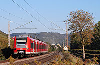 Ebenfalls bei Pommern entstand die Aufnahme des 425 136, der als RB12230 auf dem Weg von Koblenz nach Cochem war. 12.10.2010