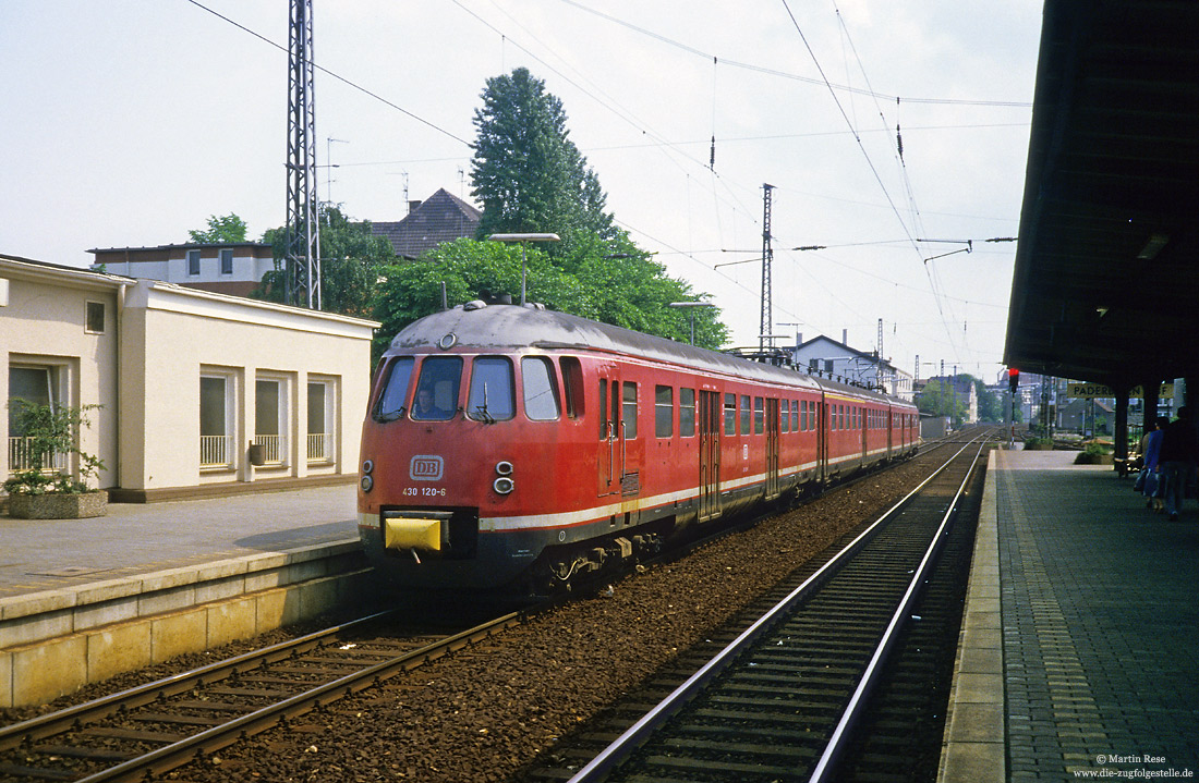 430 120 in Pderborn Hbf Gleis 1