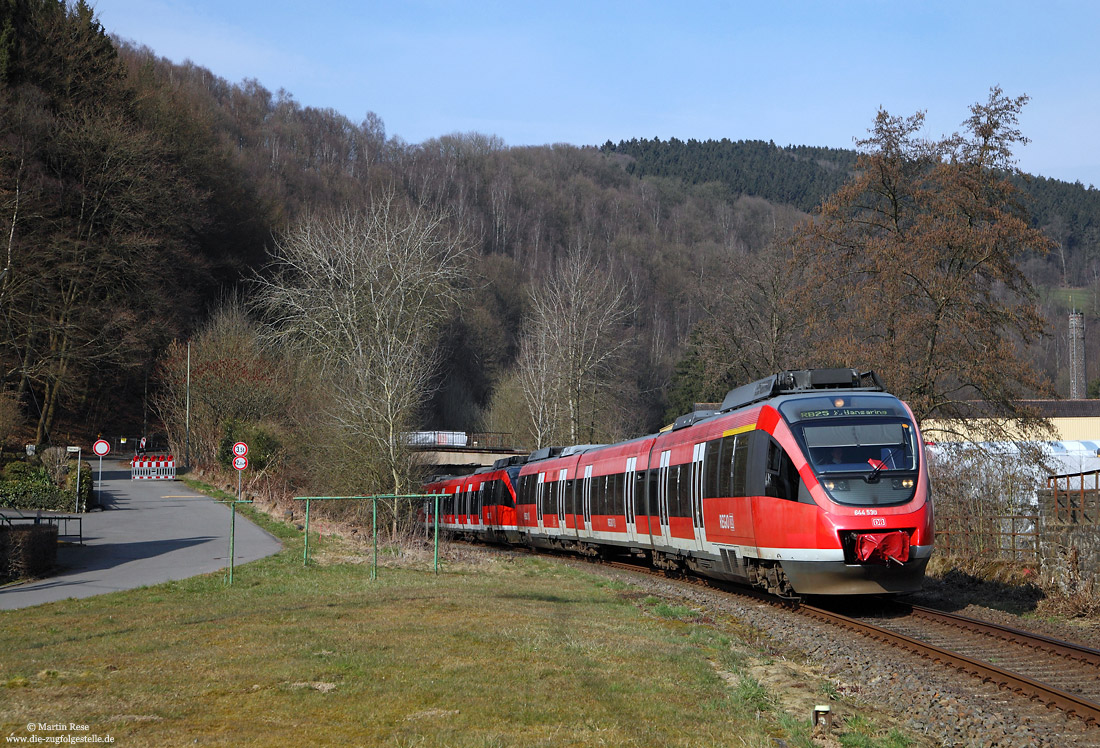 644 530 auf der Oberbergischen Bahn bei Osberghausen