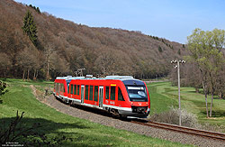 640 017 bei Urmerbach auf der Pellenz-Eifel-Bahn