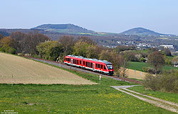 648 207 bei Mayen West auf der Pellenz-Eifel-Bahn