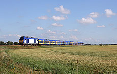 DE2000-01 mit NOB81716 nach Westerland bei Emmelsbüll auf der Marschbahn