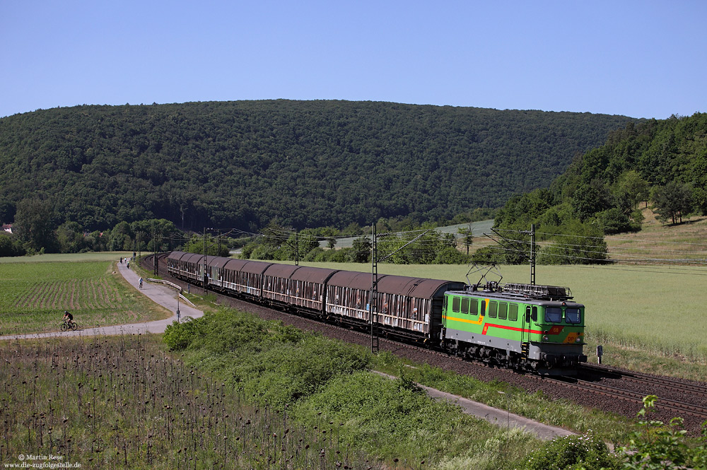 DP68 alias 142 130auf der Maintalbahn zwischen Wernfeld und Gambach