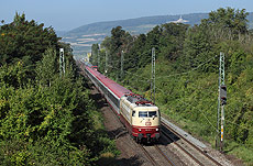 103 113 mit IC119 nach Innsbruck bei Bingen Gaulsheim auf der linken Rheinstrecke
