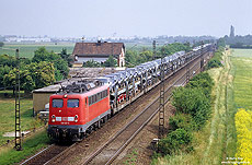 139 137 mit Güterzug bei Ladenburg