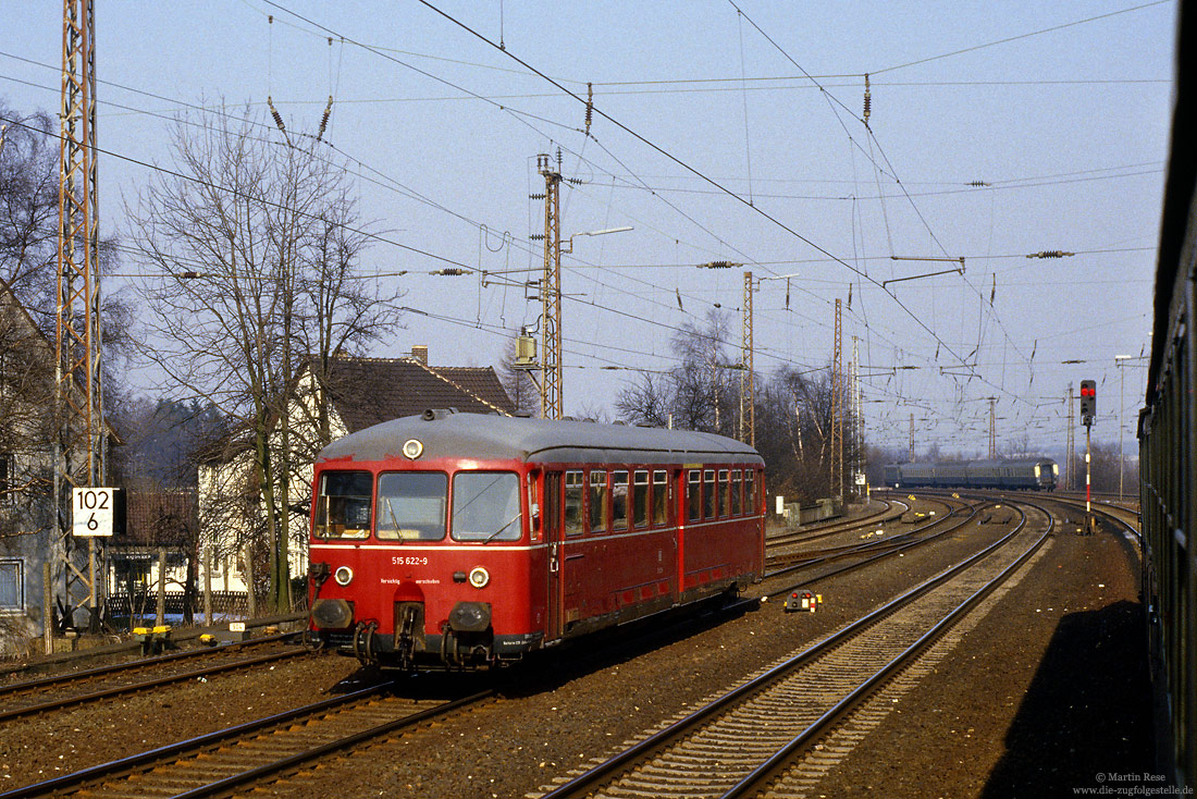 515 622 auf der Güterzugstrecke bei Bielefeld Brake