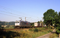 185 539 von Tx-Logistik mit einem Güterzug bei Altenbeken 