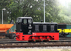 199 009 LKM 250337 1964 im Bahnhof Putbus auf Rügen