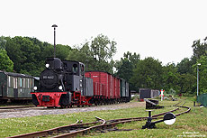 99 4652 des Pommerschen Kleinbahnmuseums in Putbus auf Rügen