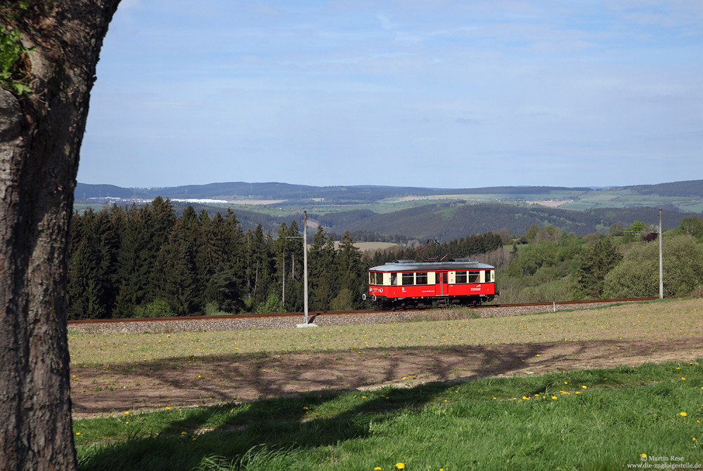 479 203 bei Lichtenhain auf der Oberweißbacher Bergbahn