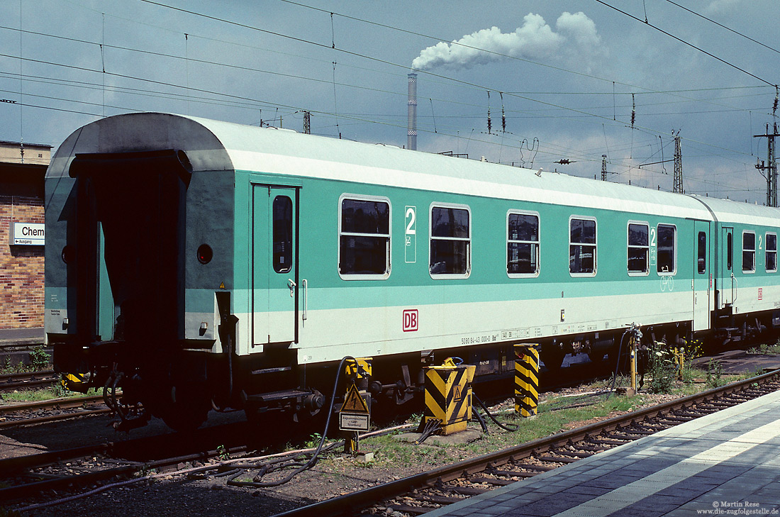mintgrüner Bbd 499 (50 80 84-43 000-0) in Chemnitz Hbf