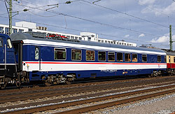 Speisewagen BRmz 211.0 (56 80 85-95 152 D-TRAIN) in TRI-Farbe in München Ost